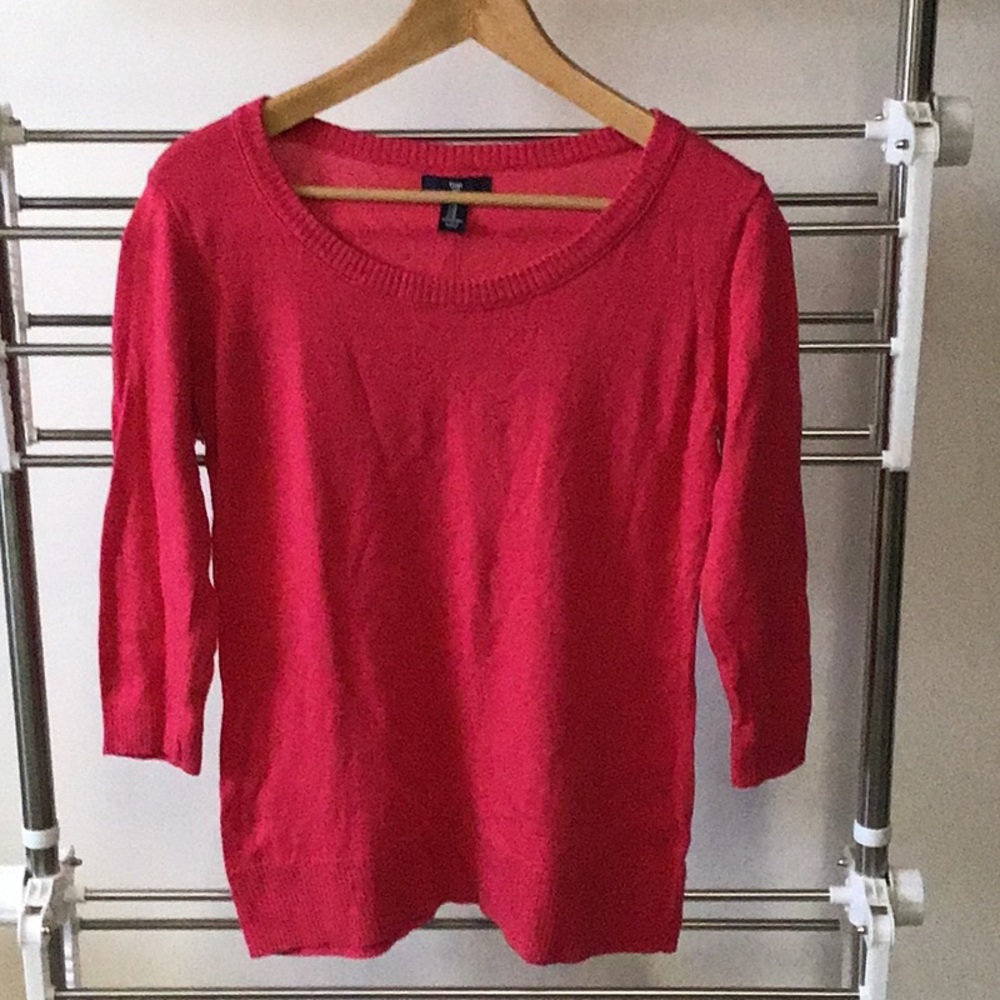 Pink Gap sweater